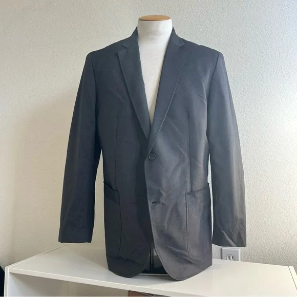 Pinstripe Blazer